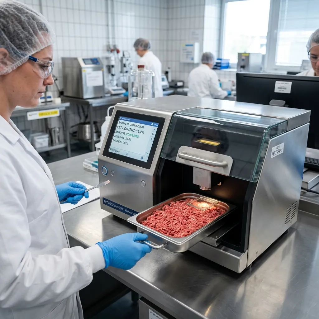 Real-Time Fat Analysis in Ground Beef Processing