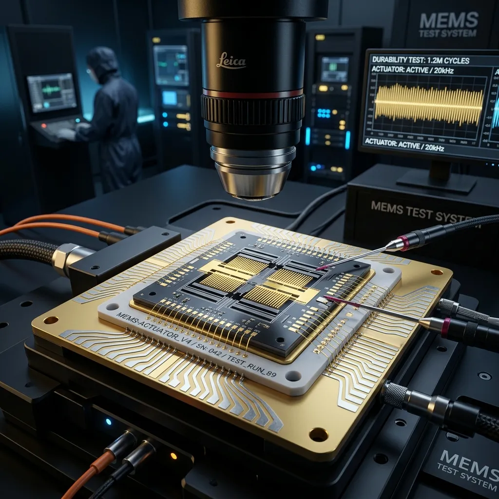 MEMS Comb-Drive Mechanical Durability in Industrial Environments