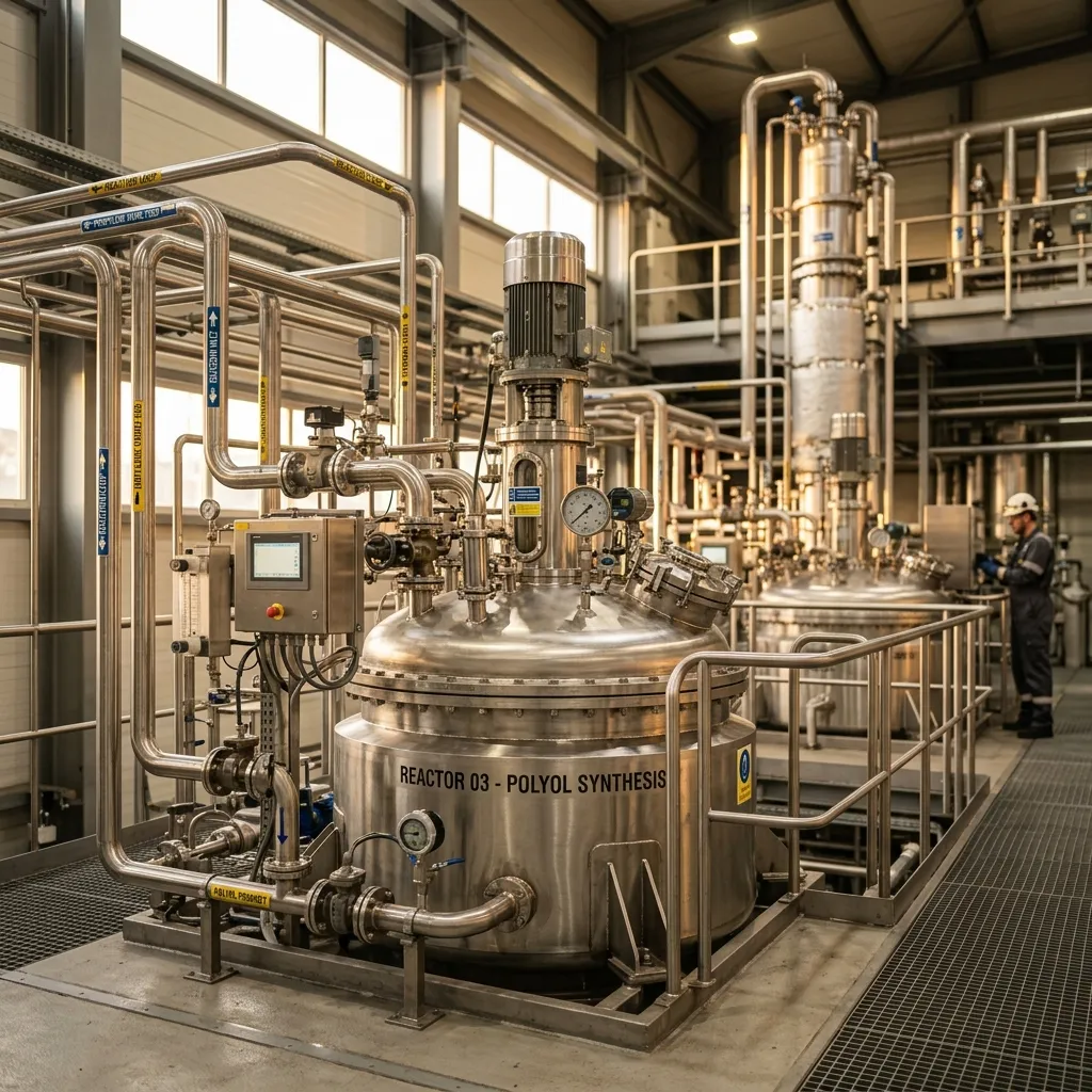 Real-Time Hydroxyl Value Monitoring in Polyol Production