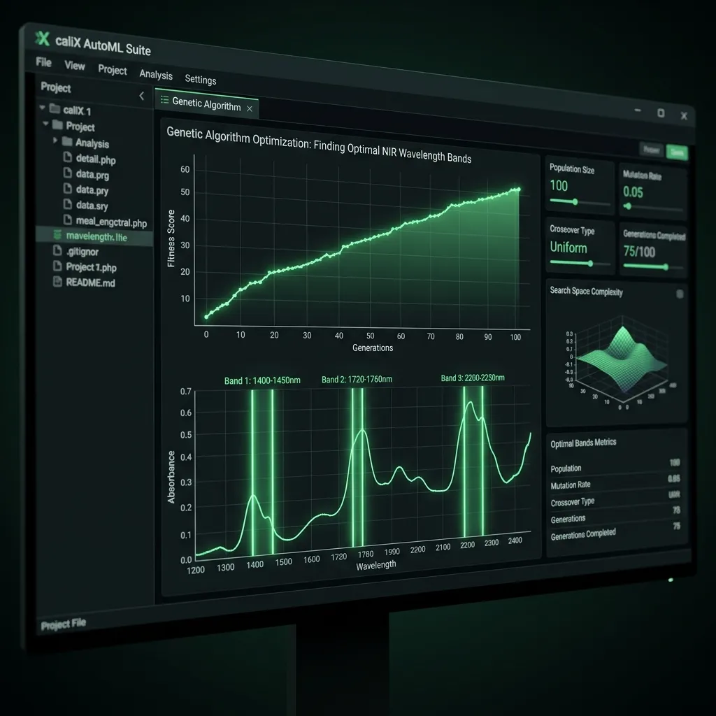 Wavelength Selection & Feature Engineering for NIR Spectral Models