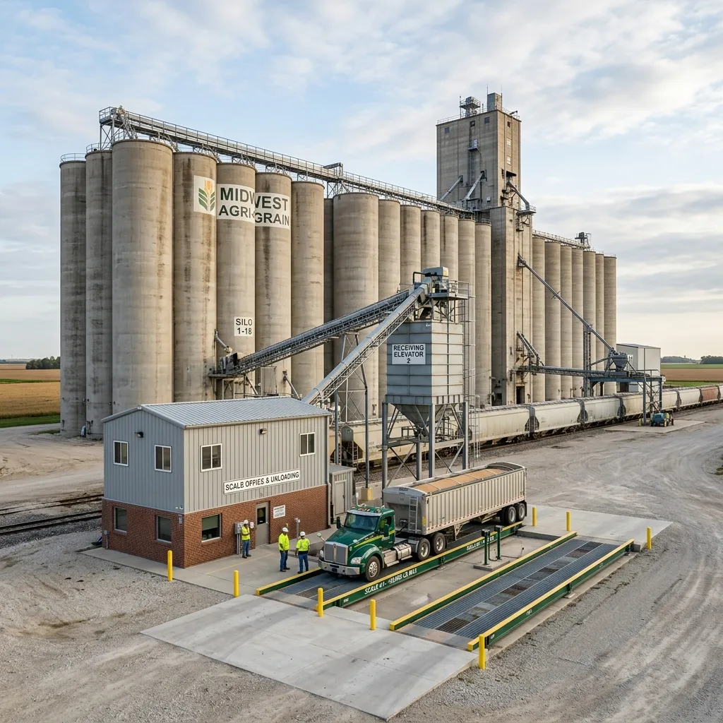 Raw Material Intake Grains