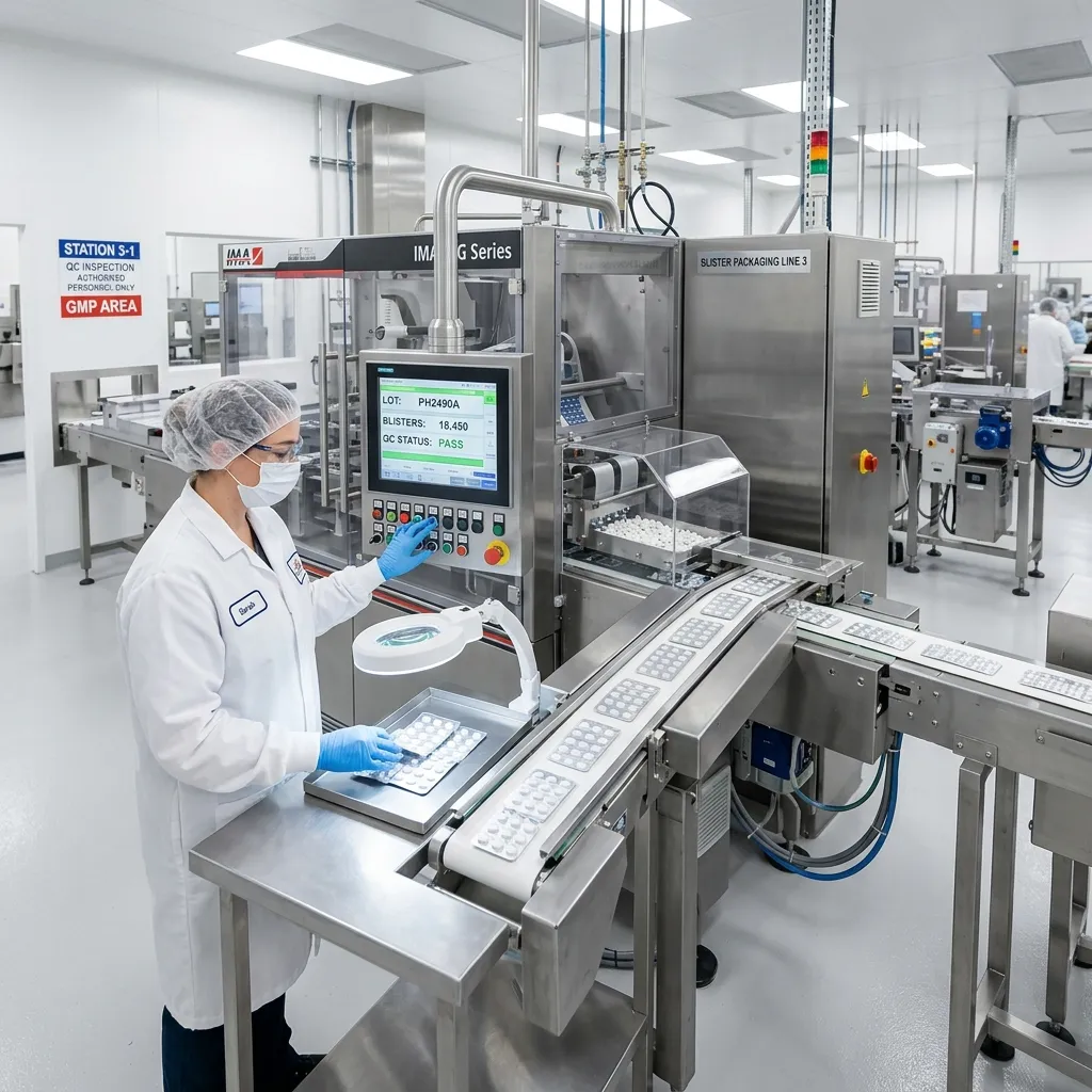Tablet Packaging blister line